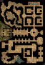 Pathfinder. Настільна рольова гра. Велике ігрове поле «Стародавні підземелля»