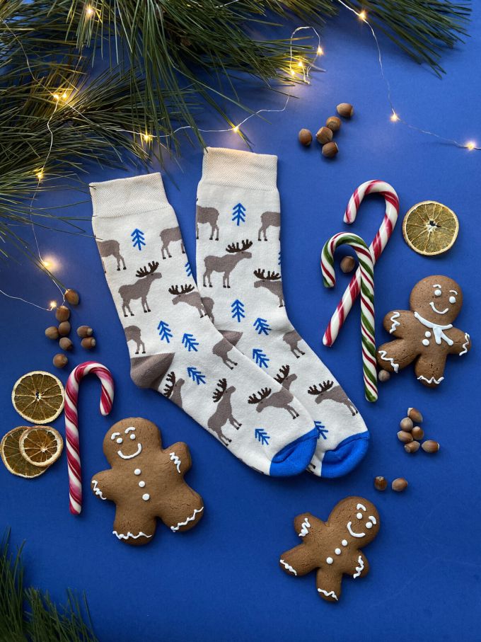 Теплі шкарпетки Prizmo Moose