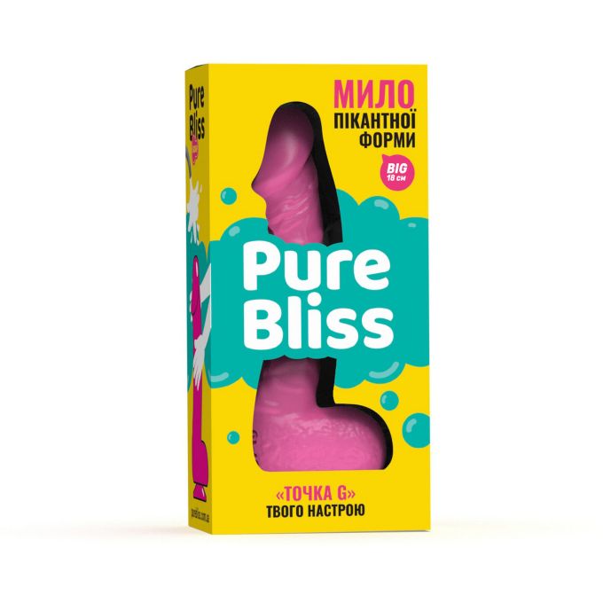 Мило пеніс Pure Bliss Big рожевий