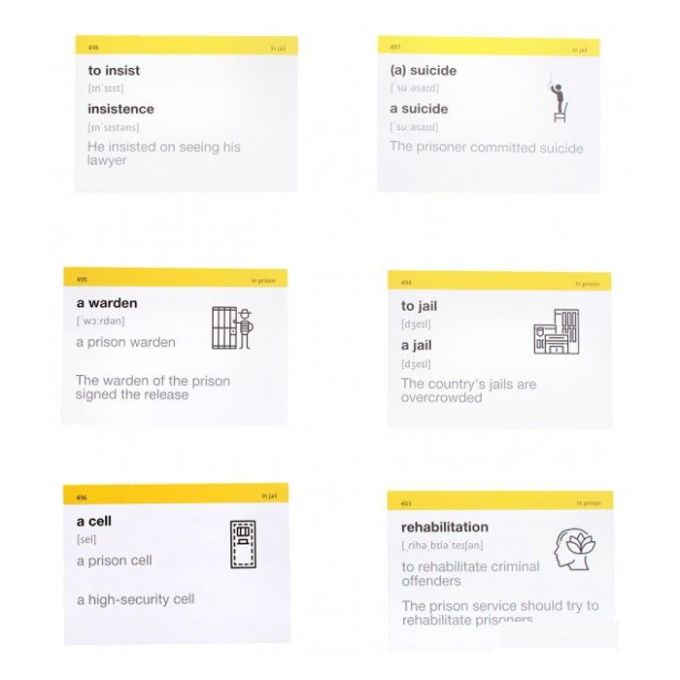 Картки англійських слів ENGLISH STUDENT - LEGAL ENGLISH