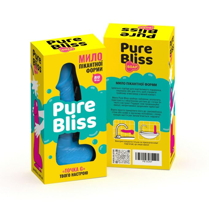 Мило пеніс Pure Bliss Big синій