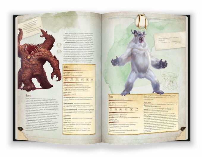 Книга Dungeons & Dragons: Енциклопедія Чудовиськ (RU)