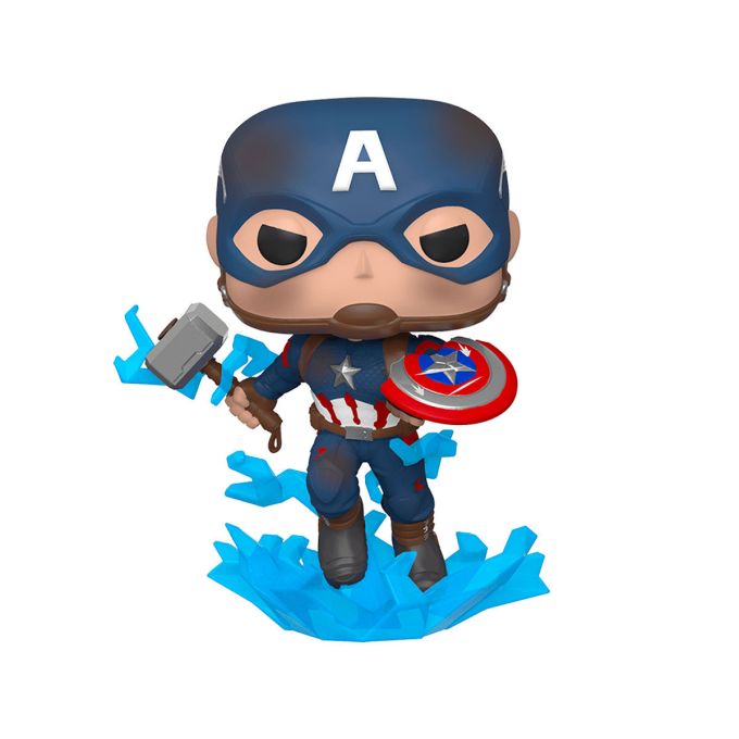 Ігрова фігурка Funko POP! cерії Месники: Фінал" - Капітан Америка з мйольніром"