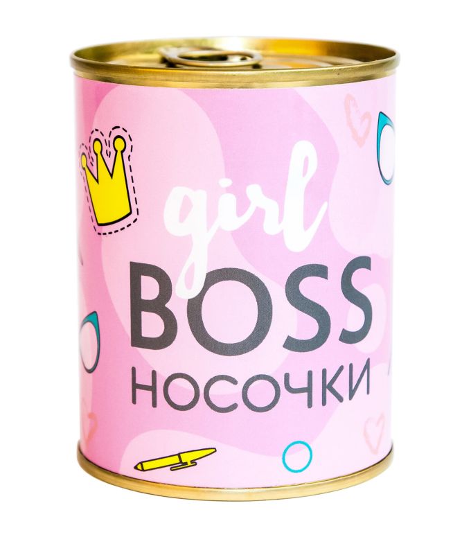 Консервовані шкарпетки "Girl Boss"