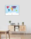 Скретч Карта Світу Travel Map Silver World