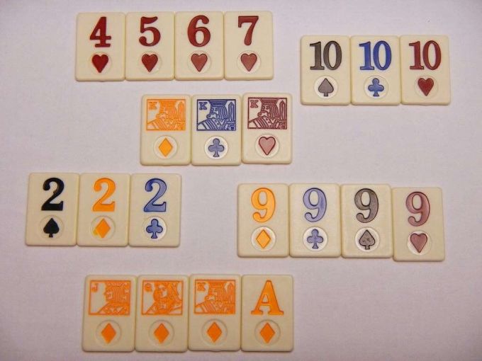 Rummy (Руммі, Руммікуб, Rummikub)
