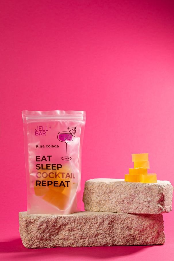 Алкогольні желейні цукерки Jelly Bar Піна Колада
