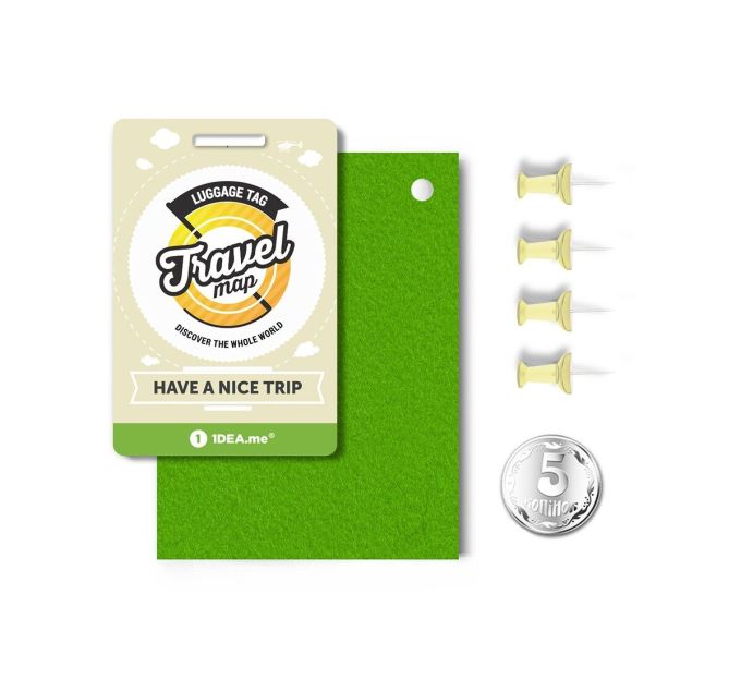Скретч Карта Світу Travel Map Gold World