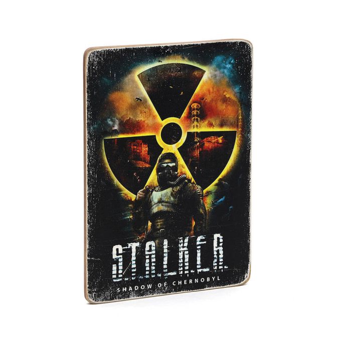 Дерев'яний постер "STALKER Shadow of Chernobyl"
