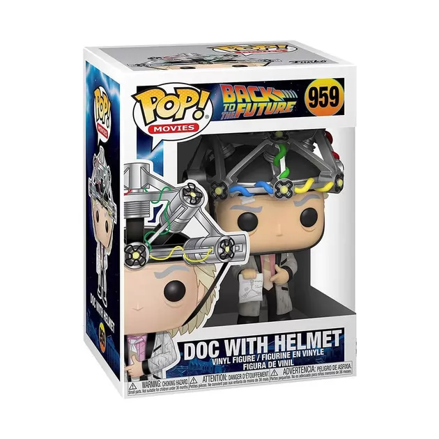 Ігрова фігурка Funko POP! серії  "BTTF" - Док у шоломі