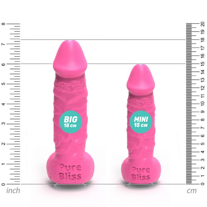 Мило пеніс Pure Bliss Big рожевий