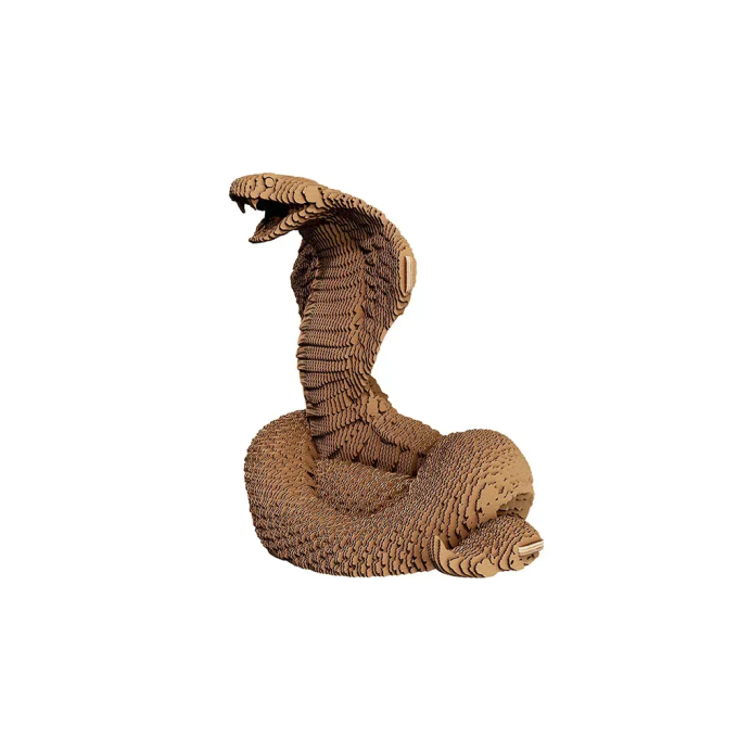 Картонний 3Д пазл "COBRA"