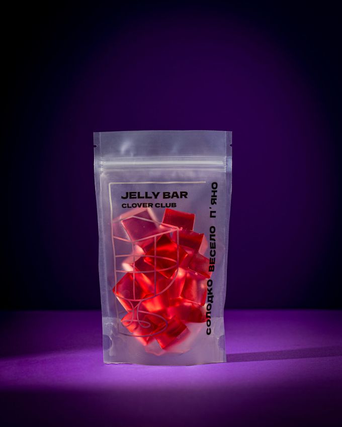 Алкогольні желейні цукерки Jelly Bar Кловер Клаб