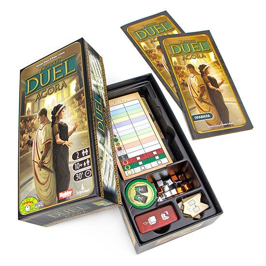 7 Чудес: Дуель. Агора (7 Wonders Duel: Agora)