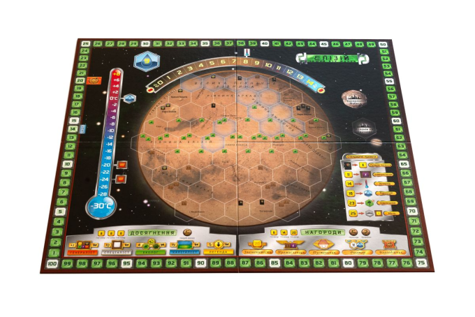 Доповнення Тераформування Марса. Еллада та Елізій (Terraforming Mars: Hellas & Elysium)