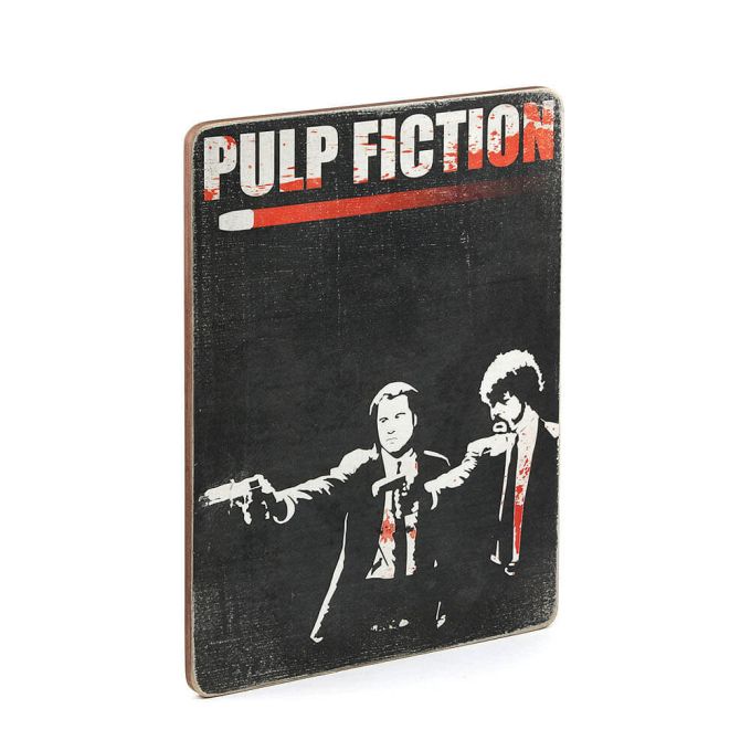 Дерев'яний постер "Pulp Fiction # 3 Vincent and Jules"