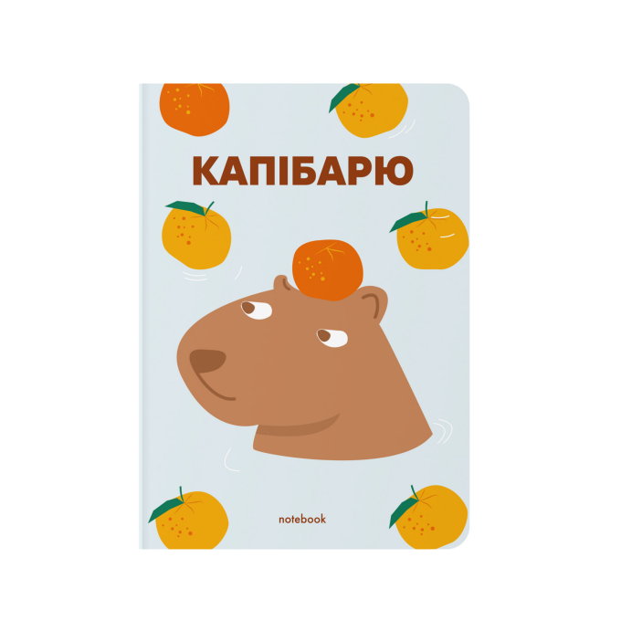 Блокнот в крапку ORNER «Капібарю» блакитний