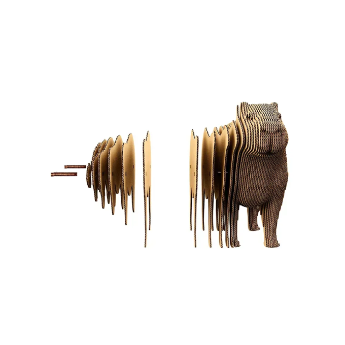 Картонный 3Д пазл "CAPYBARA"