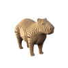 Картонный 3Д пазл "CAPYBARA"