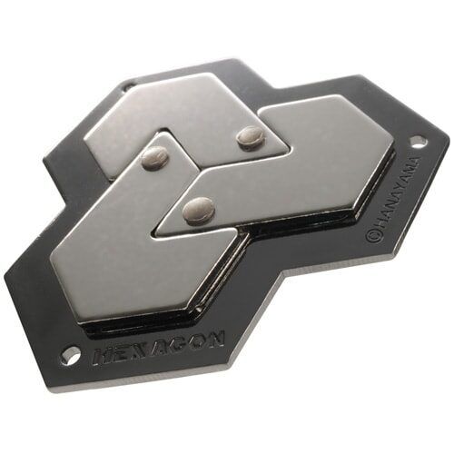 Металева головоломка Шестикутник (Huzzle Hexagon) 4-й рівень