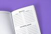  Планер подорожей Лавандовий "Travel Book" Lavender 