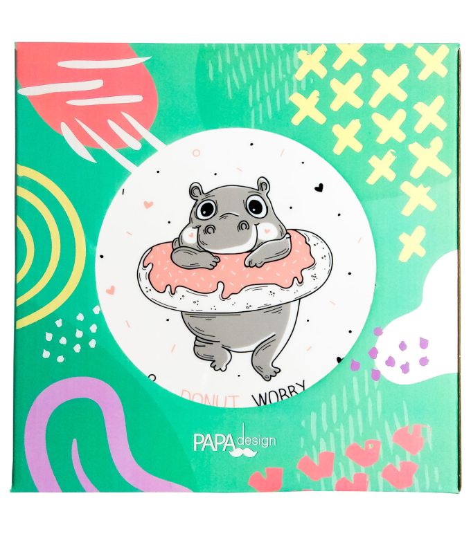 Тарілка "Donut Worry"