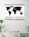 Скретч Карта Світу, що світиться Travel Map Glow World