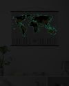 Скретч Карта Світу, що світиться Travel Map Glow World