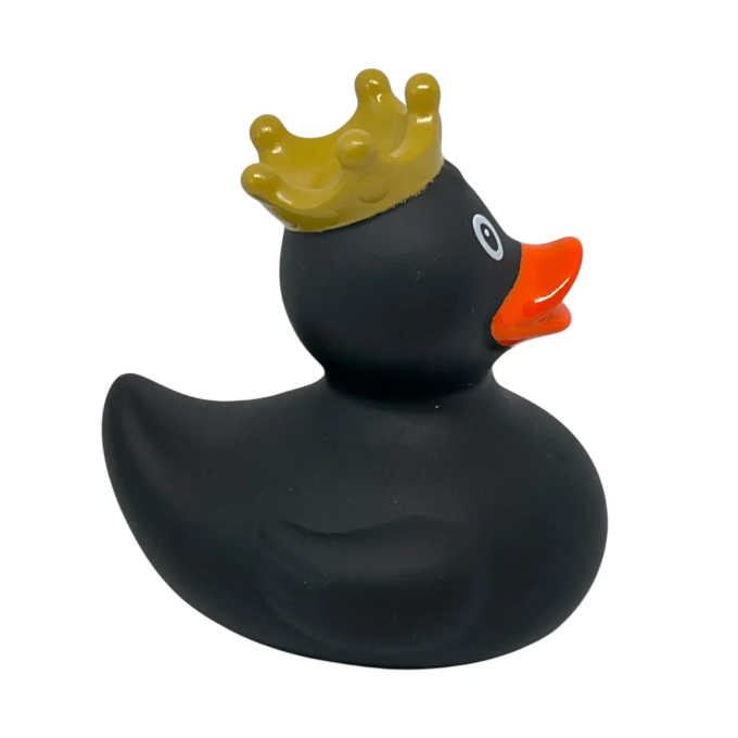Качка FunnyDucks  Чорна в короні