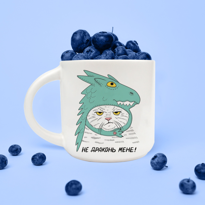 Чашка Orner «Кіт-дракон»