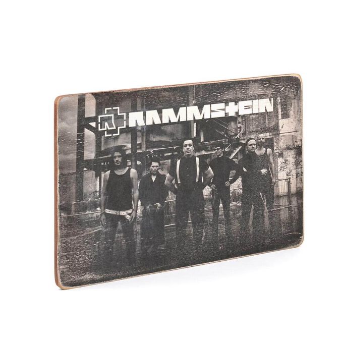 Дерев'яний постер "Rammstein # 2"