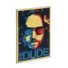 Деревянный постер "The Big Lebowski. Большой Лебовски. Цветной арт"
