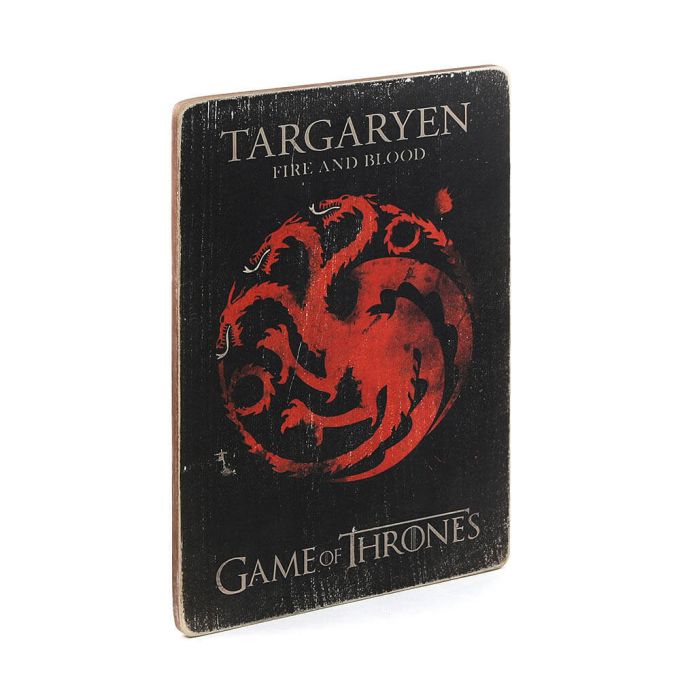 Дерев'яний постер "Game of Thrones # 43 Targaryen"