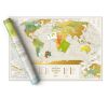 Скретч Карта Світу Travel Map Geography World