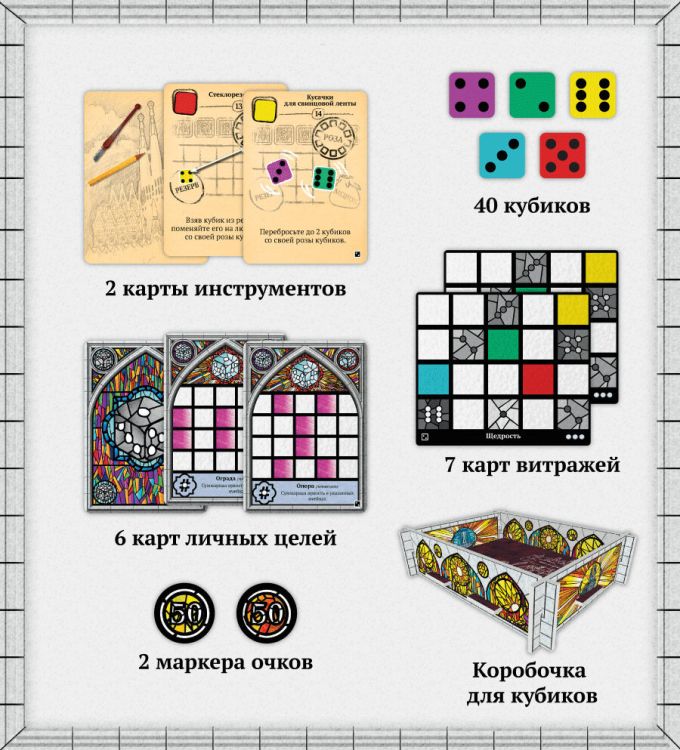 Саграда. Доповнення на 5-6 гравців (Sagrada: 5-6 Player Expansion)