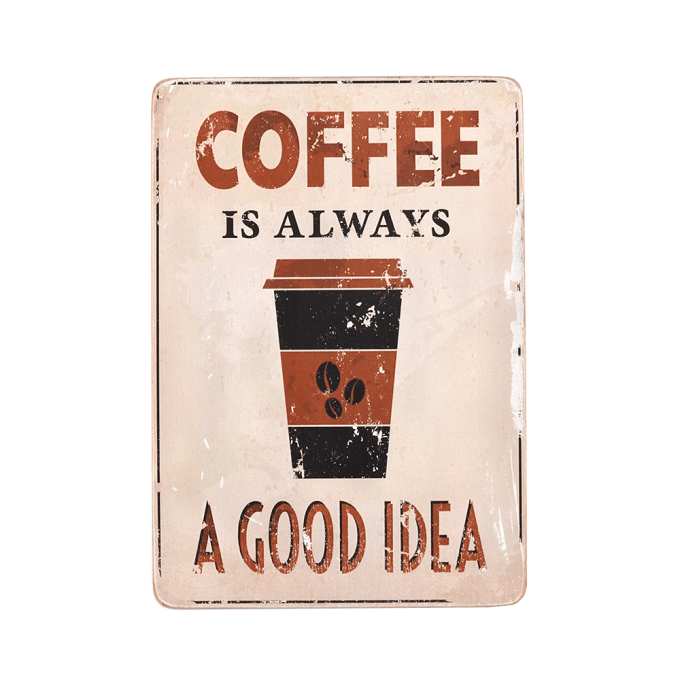 Деревянный постер "Coffee #13"