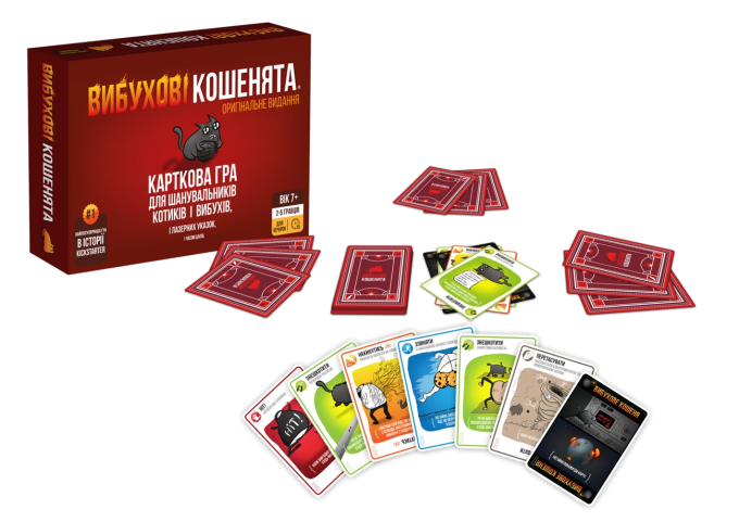 Вибухові кошенята: Оригінальне видання (Exploding Kittens)