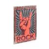 Дерев'яний постер "Rock. Tune up. Turn loud"