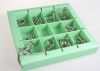 Набір металевих головоломок 10 Metal Puzzle Green